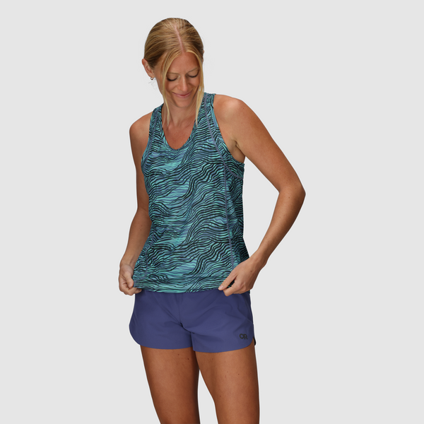 Outdoor Research Womens Echo Tank - Olympic Nori Olympic Nori