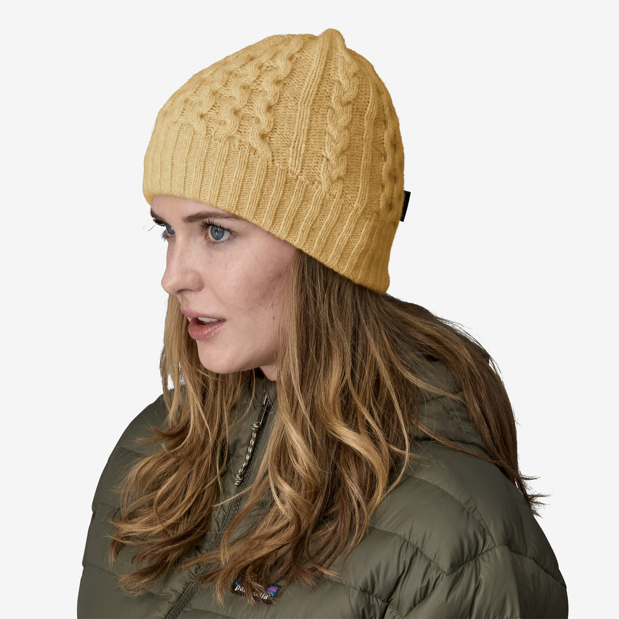 Patagonia Coastal Cable Beanie - Beeswax Tan Beeswax Tan