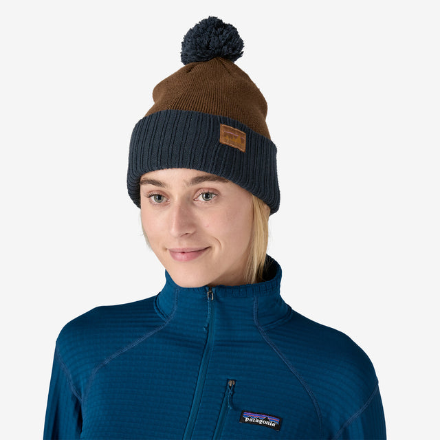 Patagonia Powder Town Beanie - '73 Skyline: Shelter Brown '73 Skyline: Shelter Brown