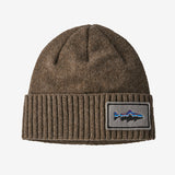 Patagonia Brodeo Beanie Fitzroytrout/ash tan