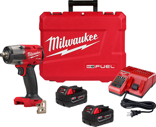 Milwaukee M18 Fuel 1/2  In. Mid-torque Impact Wrench With Friction Ring Kit