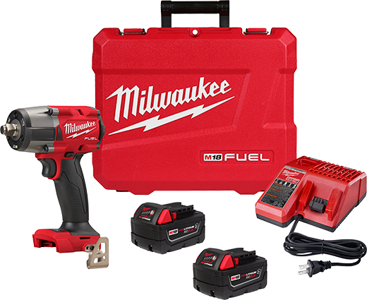 Milwaukee M18 Fuel 1/2  In. Mid-torque Impact Wrench With Friction Ring Kit
