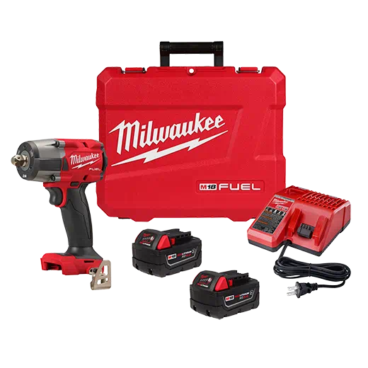 Milwaukee M18 Fuel 1/2  In. Mid-torque Impact Wrench With Pin Detent Kit
