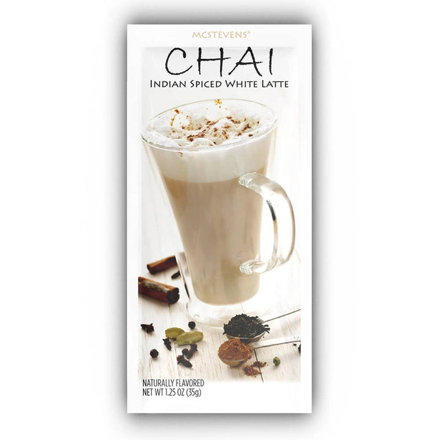 McSteven's Indian Spiced Chai Tea Latte (Single Packet)