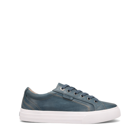 Taos Women's Plim Soul Lux Shoe - Petrol Blue Leather Petrol Blue Leather