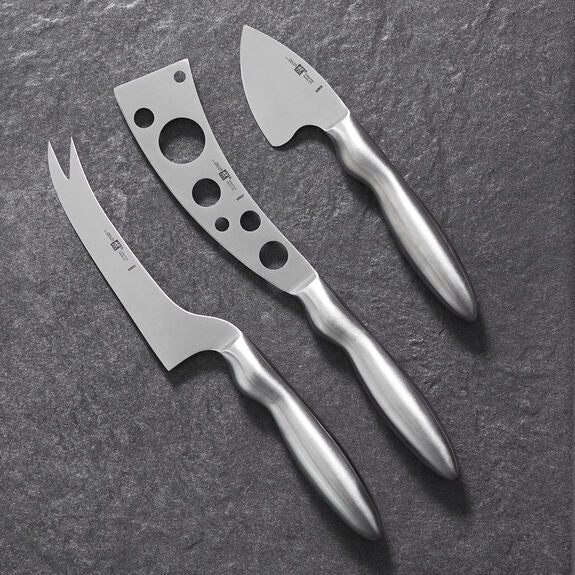 Zwilling 3-Piece Stainless Steel Cheese Knife Set