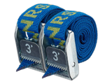 Northwest River Supp Nrs 1` Hd Tie-down Straps Iconicblue 3ftpair Iconicblue