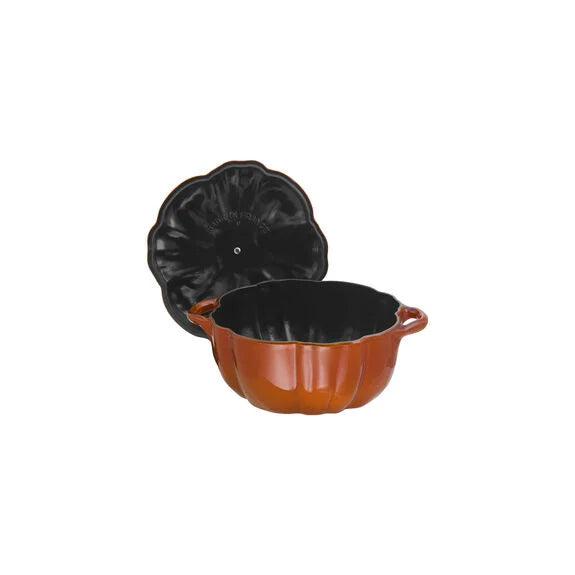 Staub 3.75 Qt Pumpkin Cocotte With Brass Knob