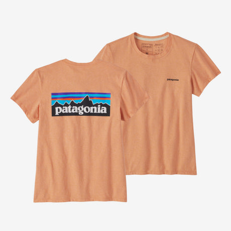 Patagonia Women's P-6 Logo Responsibili-Tee Cowry Peach