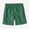 Patagonia Kids' Baggies Shorts - Lined Los Garibaldi Simple: Gather Green