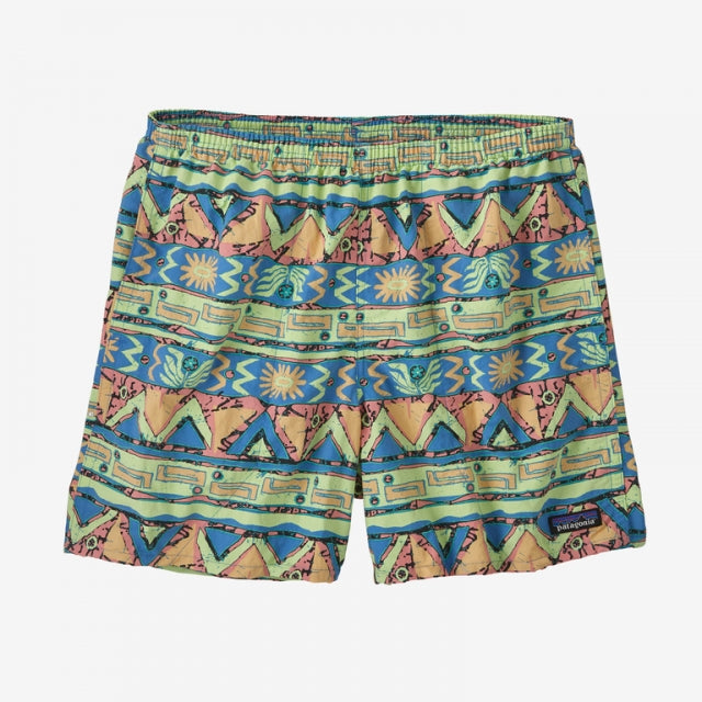 Patagonia Men`s Baggies Shorts - 5" High Hopes Geo: Salamander Green