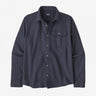 Patagonia Men`s Long-sleeved Lightweight Fjord Flannel Shirt Smolder Blue