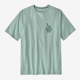 Patagonia Men`s Take A Stand Responsibili-tee Sandflat Bonefish: Wispy Green