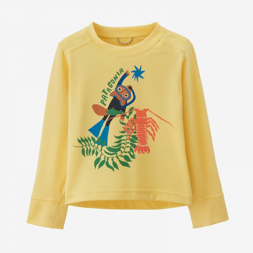 Patagonia Baby Long Sleeve Cap Sw T-shirt Foxplorer: Milled Yellow