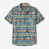 Patagonia Men`s Go To Shirt High Hopes Geo: Salamander Green