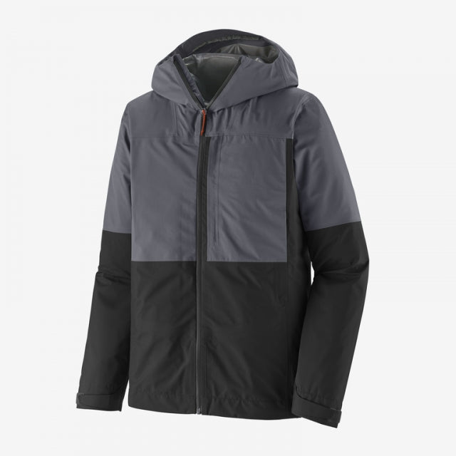 Patagonia Men`s Boulder Fork Rain Jacket Forge Grey