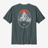 Patagonia Men`s Chouinard Crest Pocket Responsibili-tee Nouveau Green