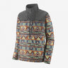 Patagonia Men`s Houdini Stash 1/2 Zip Pullover High Hopes Geo: Forge Grey