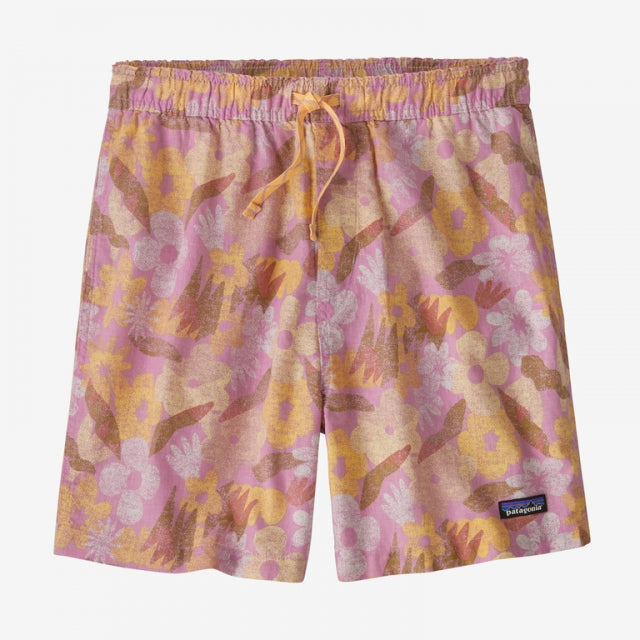 Patagonia Men`s Baggies Naturals Short Channeling Spring: Milkweed Mauve