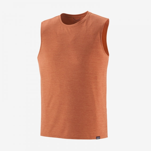 Patagonia Men`s Sleeveless Cap Cool Daily Shirt Sienna Clay: Light Sienna Clay X-Dye