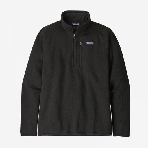 Patagonia Men`s Better Sweater 1/4 Zip Black