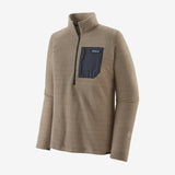 Patagonia Men`s R1 Air Zip Neck Oar Tan