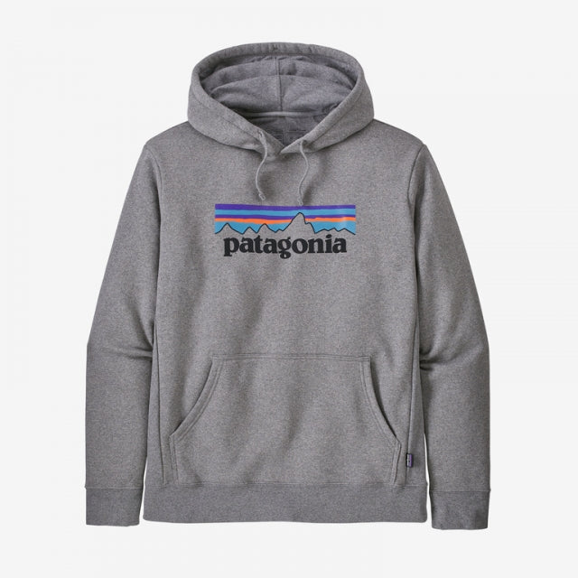 Patagonia Men's P-6 Logo Uprisal Hoody Gravel Heather