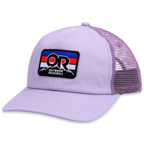 Outdoor Research Girl's Advocate Stripe Trucker Cap Lavender