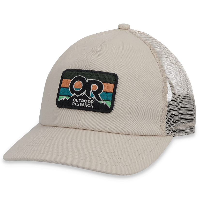 Outdoor Research Advocate Stripe Patch Cap Dark sand