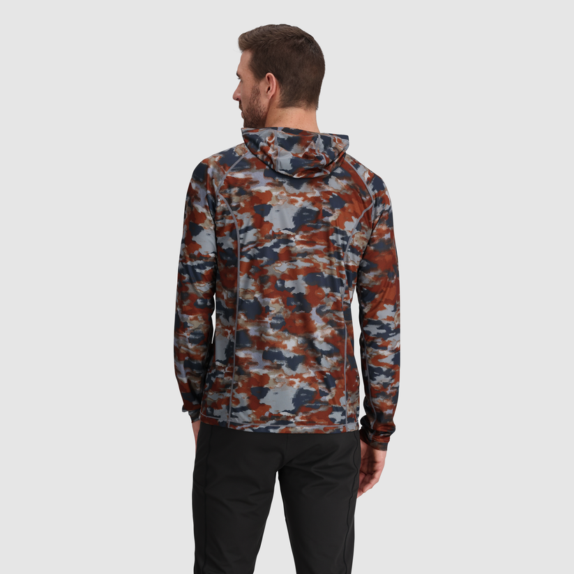 Outdoor Research Men's Echo Printed Hoodie - Slate Camo Slate Camo