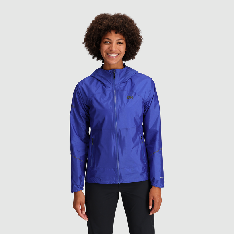 Outdoor Research Women's Helium Rain Jacket Ultramarine