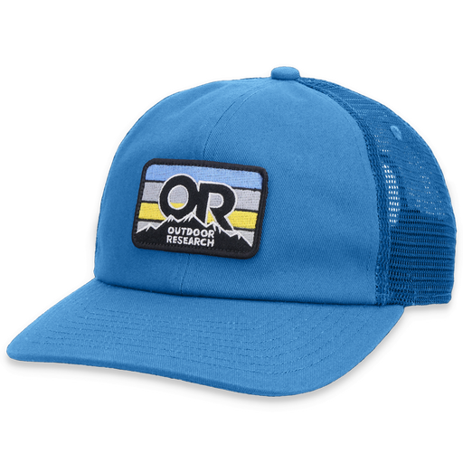 Outdoor Research Boy's Advocate Stripe Trucker Cap Classic blue