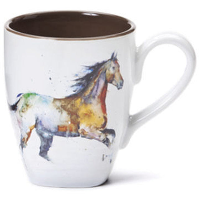 Dean Crouser Running Horse Mug