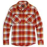 Outdoor Research Womens Feedback Flannel Twill Shirt Fjord plaid