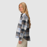 Outdoor Research Womens Feedback Flannel Twill Shirt Fjord plaid