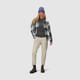 Outdoor Research Womens Feedback Flannel Twill Shirt Fjord plaid