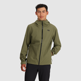 Outdoor Research Men's Stratoburst Stretch Rain Jacket - Ranger Green Ranger Green