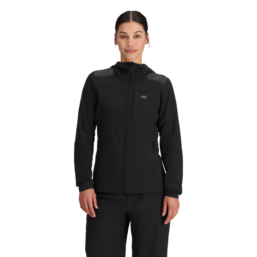 Outdoor Research Women's Ferrosi DuraPrint Hoodie - Black Black