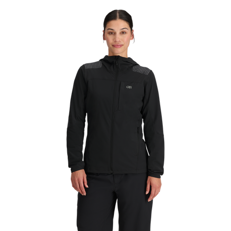 Outdoor Research Women's Ferrosi DuraPrint Hoodie - Black Black