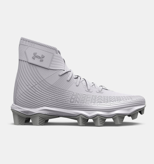 Under Armour Men's UA Highlight Franchise Football Cleats White metallic/silver