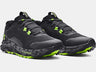 Under Armour Men's UA Charged Bandit Trail 2 Running Shoe - Jet Gray/Black/Lime Surge Jet Gray/Black/Lime Surge