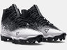 Under Armour Men's UA Spotlight Franchise RM 2.0 Wide Football Cleat - Black/White Black/White