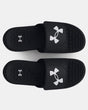 Under Armour Men's UA Ignite 7 Pro Slide Sandal - Black/Black/White Black/Black/White