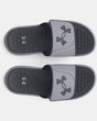 Under Armour Kids' UA Ignite 7 Pro Slide Sandal - Mod Gray/Pitch Gray Mod Gray/Pitch Gray