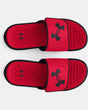 Under Armour Kids' UA Ignite 7 Pro Slide Sandal - Red/Black Red/Black