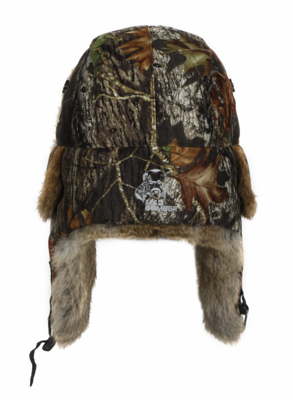 Mad Bomber Saddlecloth Bomber - Mossy Oak Breakup with Brown Fur Mossy Oak