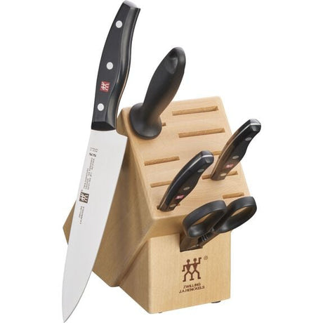 Zwilling Twin Signature 6-Piece Knife Block Set Natural