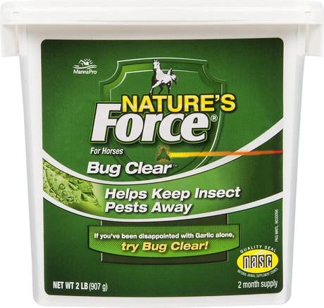 Manna Pro Nature's Force Bug Clear Feed Supplement - 2lbs