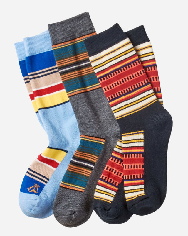 Pendleton Socks 3 Pack Acadia, Olympic, Yosemite Multi