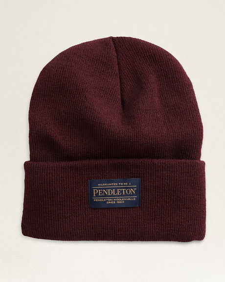 Pendleton Beanie Wine